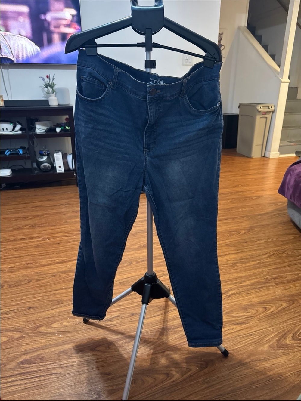 Terra & Sky Dark Blue Stretch Skinny Jeans